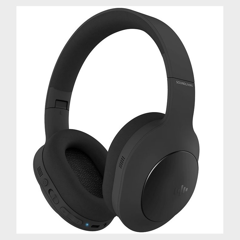 Soundliving H�retelefoner - Wave - Over-Ear - ANC - Sort