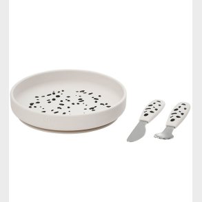 Elodie Details Spisest - Silikone - 3 dele - Dalmatian Dots