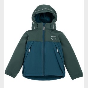 Viking Softshelljakke m. Fleece - Play - Dark Green