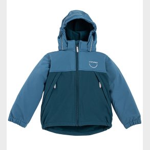 Viking Softshelljakke m. Fleece - Play - Denim