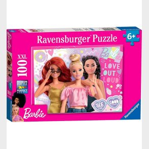 Ravensburger Puslespil - 100 Brikker - Barbie