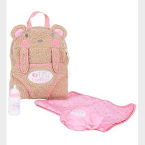 Tiny Treasures Rygs�k m. Tilbeh�r - Bear Hug Changing Bag
