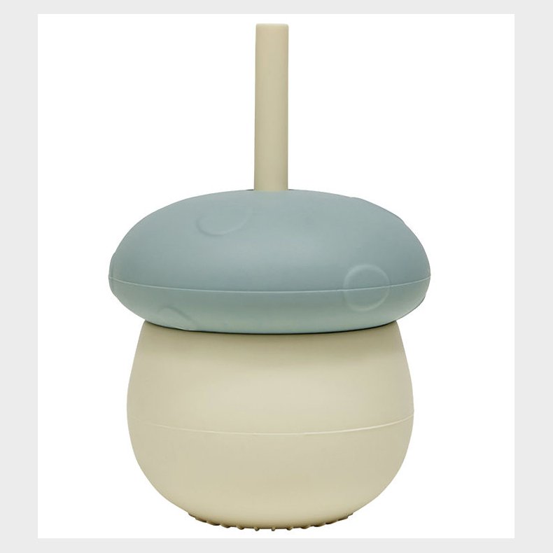 OYOY Kop - Mushroom - Off White/Blue