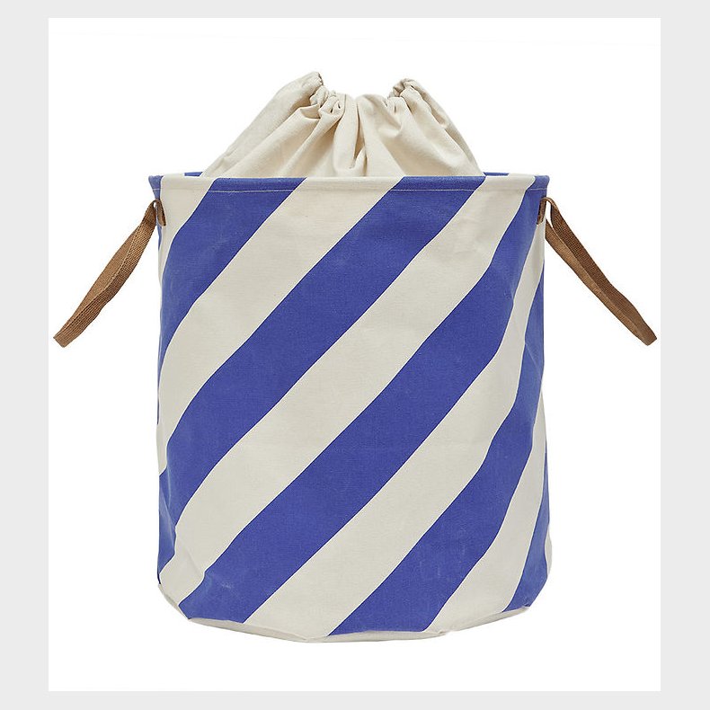 OYOY Opbevaringskurv - Sakki - 52x54 cm - Optic Blue