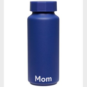 Design Letters Termoflaske - Mom - 500 ml - Midnight Blue