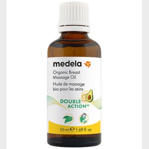 Medela Massageolie Til Brysterne - kologisk - 50 ml