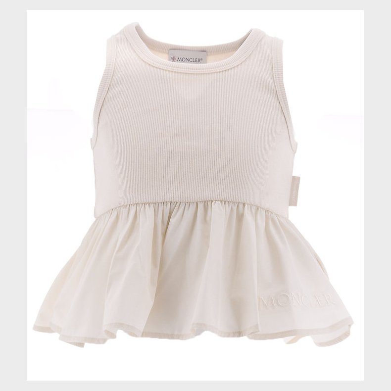 Moncler Tanktop - Rib - Creme