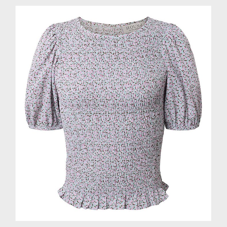 Hound T-shirt - Smoke Top - Light Pink