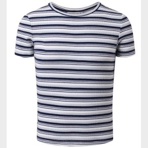 Hound T-shirt - Rib - Blue Stripe