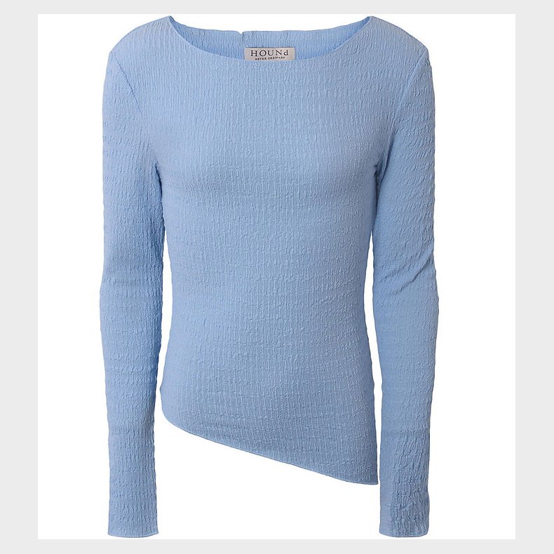 Hound Bluse - Asymmetric - Light Blue