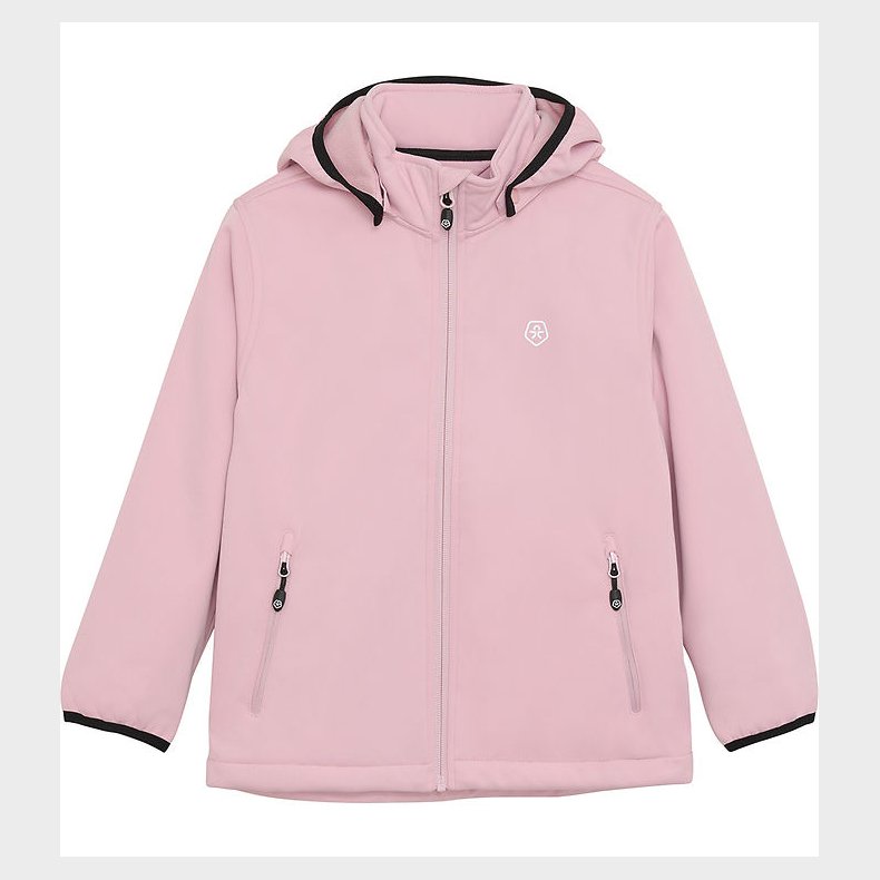 Coler Kids Softshelljakke m. Fleece - Bleached Mauve
