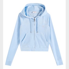 Juicy Couture Cardigan - Madison - Velour - Powder Blue