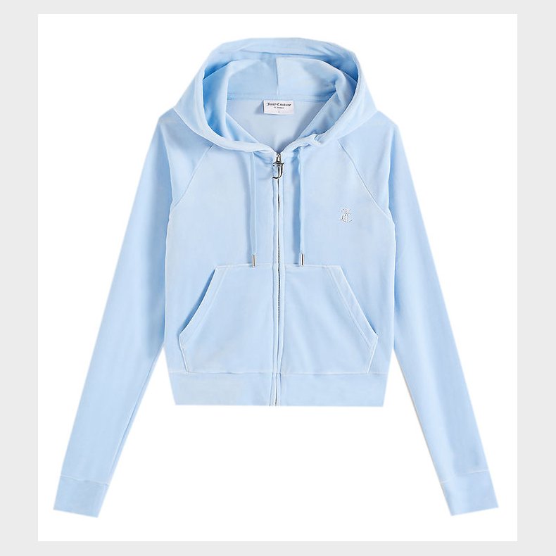 Juicy Couture Cardigan - Madison - Velour - Powder Blue