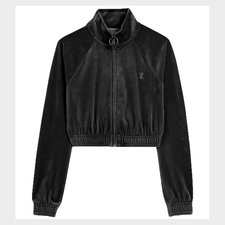 Juicy Couture Cardigan - Tasha - Velour - Sort