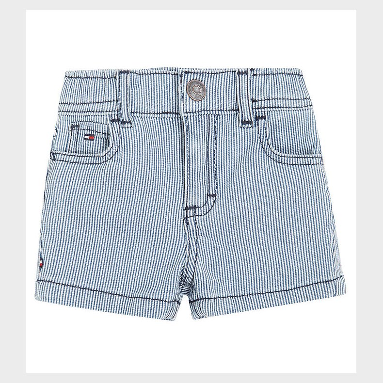 Tommy Hilfiger Shorts - Baby Striped - Denimstripe