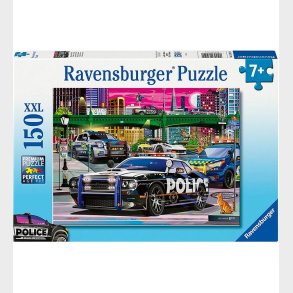 Ravensburger Puslespil - 150 Brikker - Police On Patrol