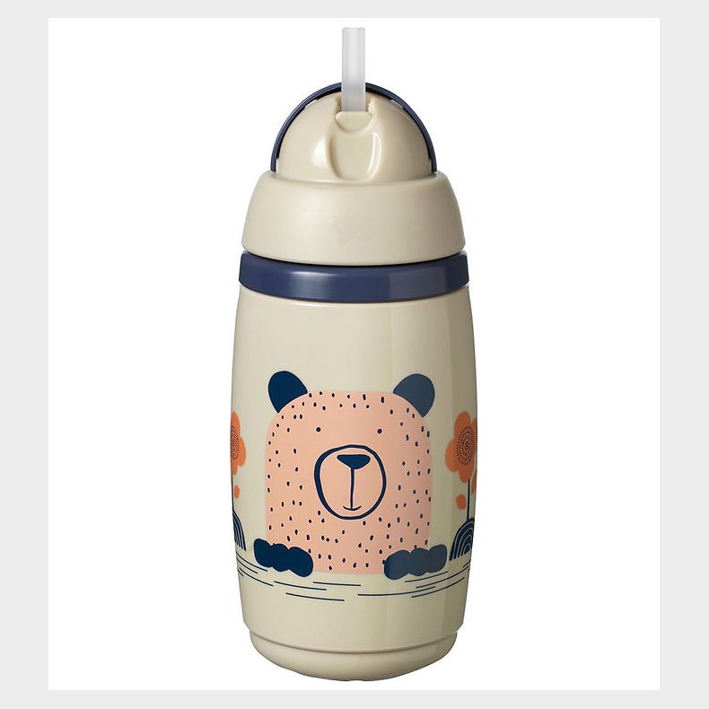Tommee Tippee Kop m. Sugerr - Superstar - 266 ml - Beige/Rosa