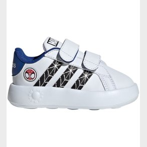 adidas Performance Sko - Grand court Spider-man CF - Hvid/Bl�