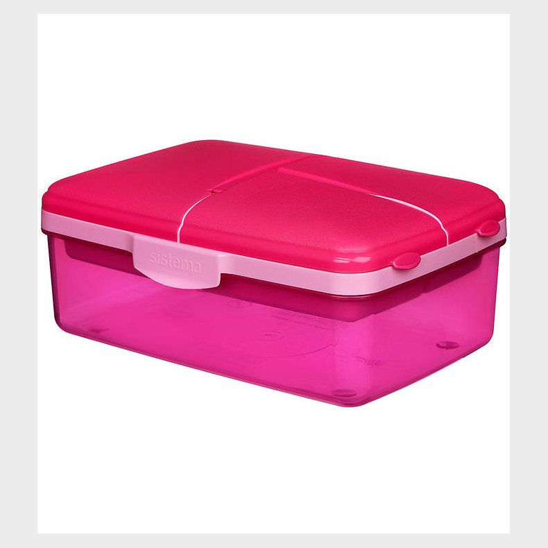 Sistema Madkasse - Slimline Quaddie - 1,5 l - Pink