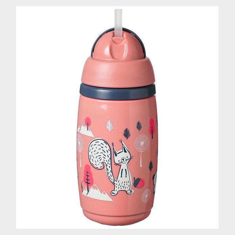 Tommee Tippee Kop m. Sugerr - Superstar - 266 ml - Rosa m. Skov