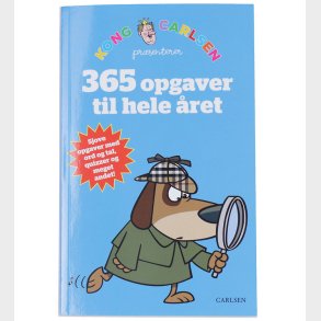 Forlaget Carlsen Opgavebog - Kong Carlsen - 365 Opgaver Til Hele