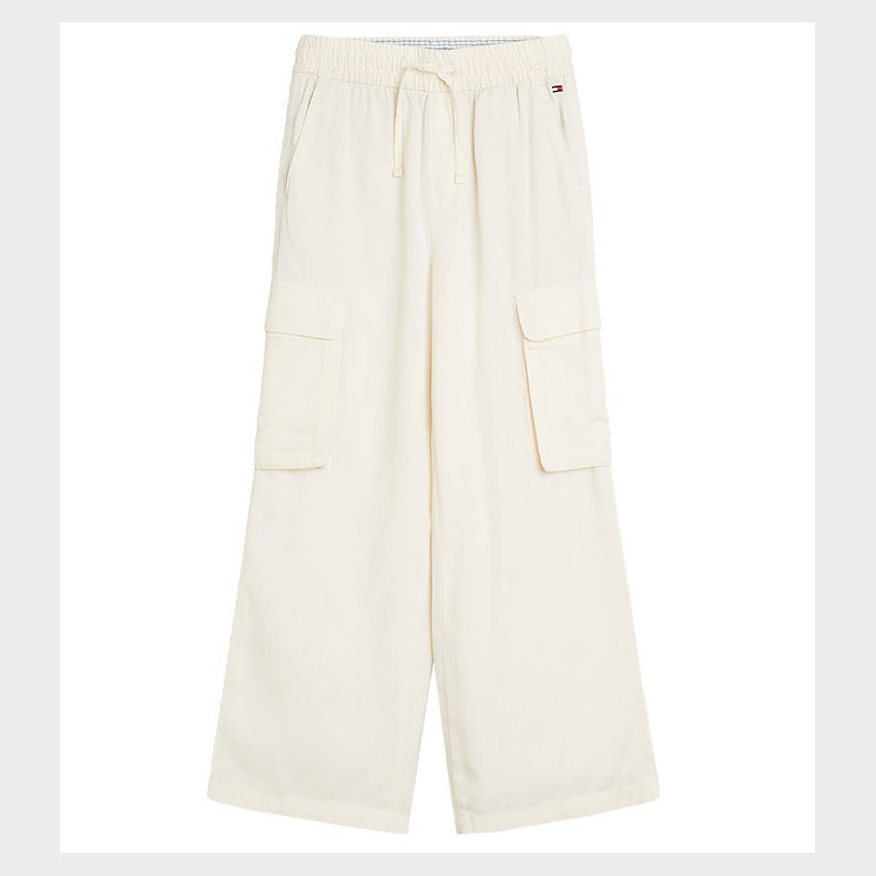 Tommy Hilfiger Bukser - Satin Cargo - Calico