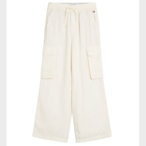 Tommy Hilfiger Bukser - Satin Cargo - Calico