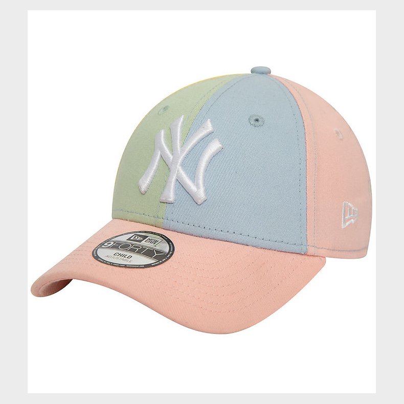 New Era Kasket - 9Forty - New York Yankees - Pastel Multifarvet