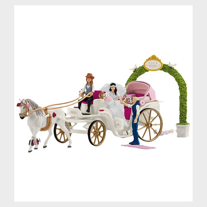 Schleich Horse Club - Bryllupsvogn - 42641