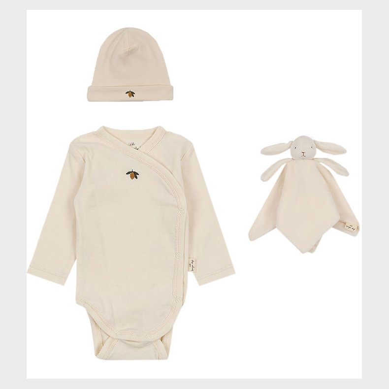 Konges Sljd Gaveske - Nusseklud/Hue/Body l/ - Offwhite - Lemo