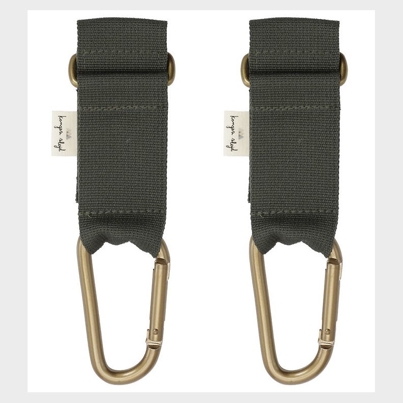 Konges Sl�jd Klapvognsstropper - 2-pak - Moss Grey