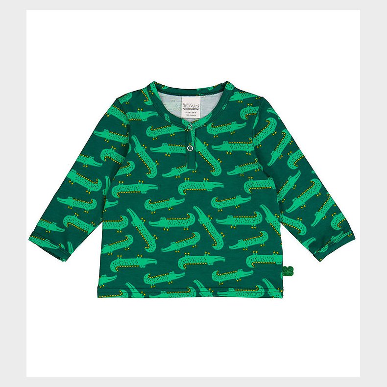 Freds World Bluse - Krokodille - Cucumber