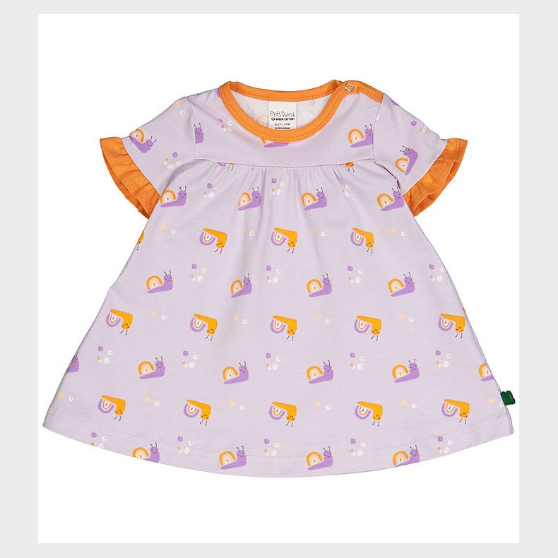 Freds World Kjole - Snegl - Lavender