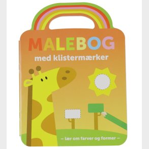Forlaget Bolden Malebog m. Klistermrker - Giraf