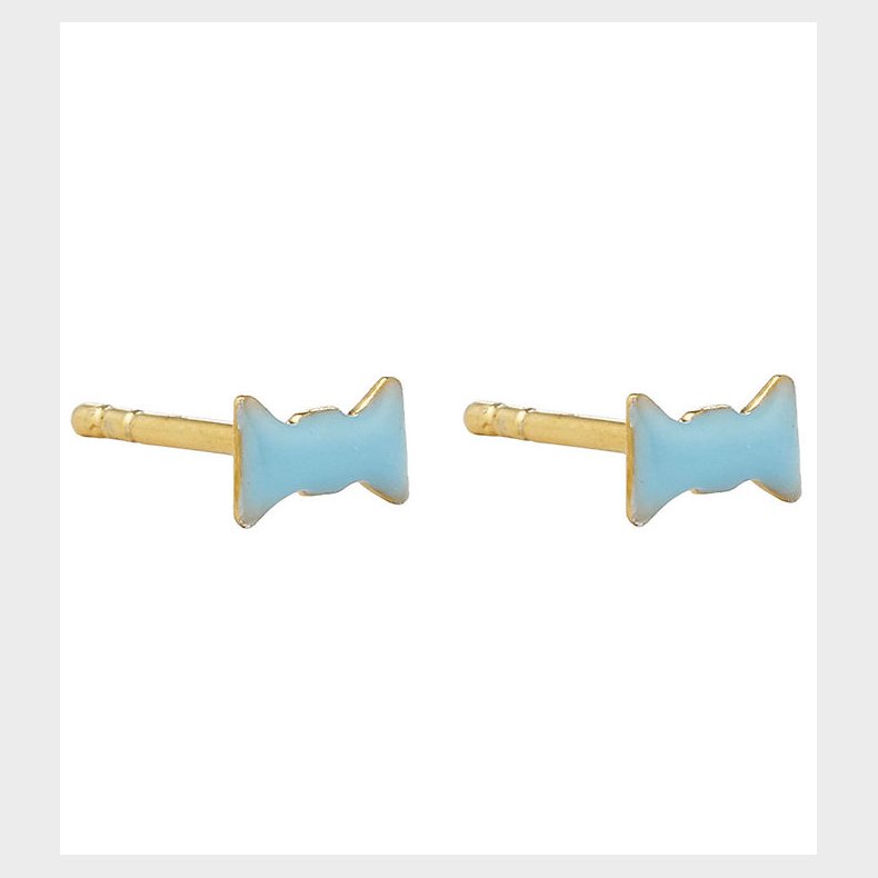 Design Letters restikker - Bow Tie - Guld/Lysebl