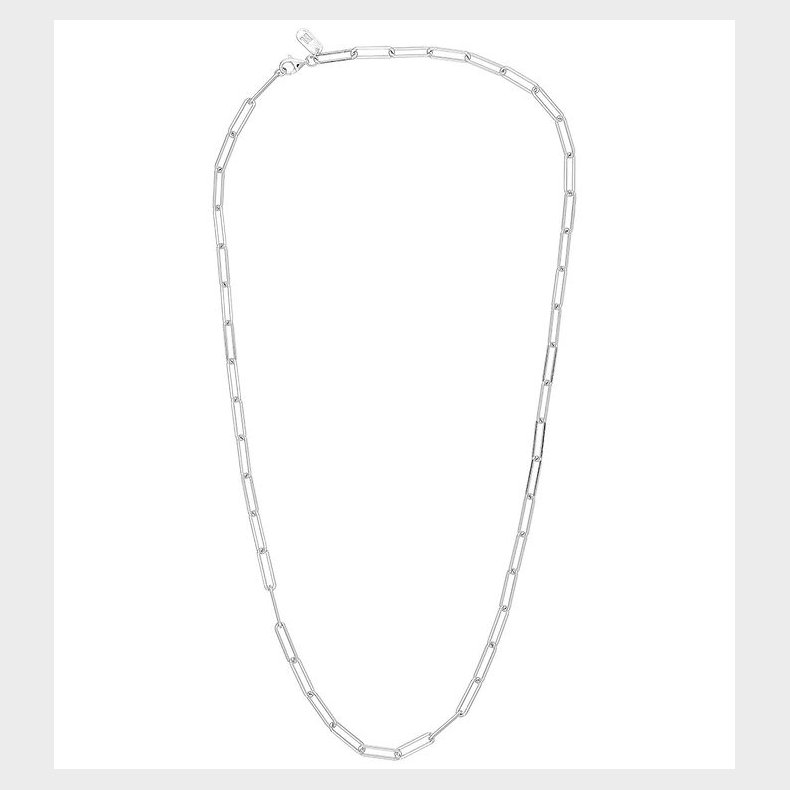 Design Letters Halskde - Chunky Square Link - Large - 45 cm - S