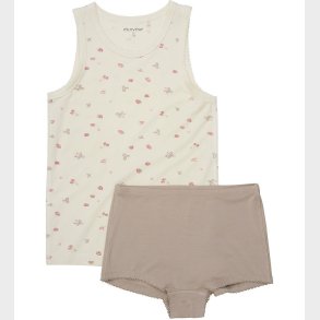 Minymo Undert�j - Viskose - Strawberry Ice m. Jordb�r