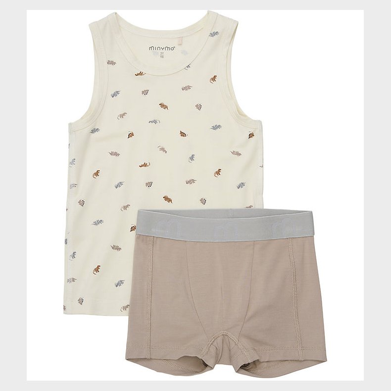 Minymo Undert�j - Viskose - Tradewinds m. Dinosaurer