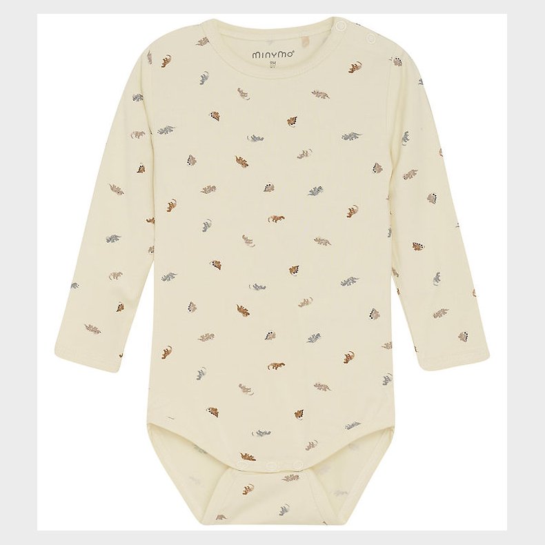 Minymo Body l/� - Viskose - Tradewinds m. Dinosaurer