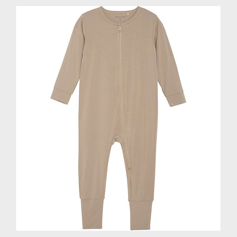 Minymo Natdragt - Viskose - Simply Taupe