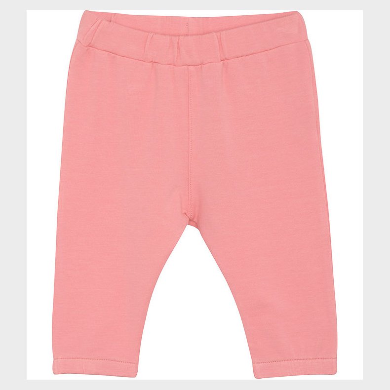 Minymo Sweatpants - Strawberry Ice m. Broderi