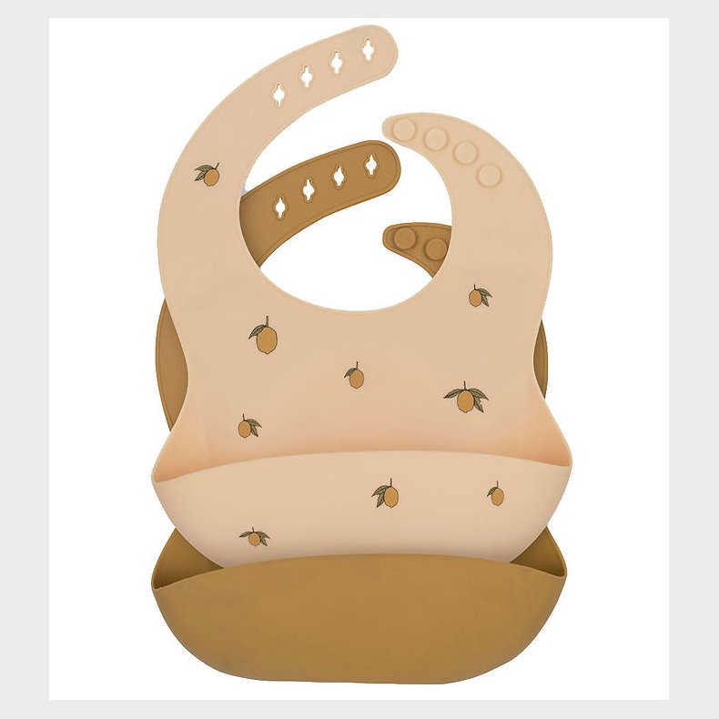 Konges Sljd Hagesmkke - Silikone - 2-pak - Lemon/Almond