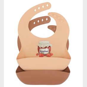 Konges Sljd Hagesmkke - Silikone - 2-pak - Fraise