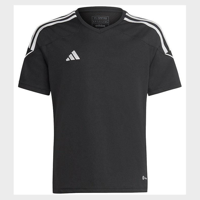 adidas Performance T-shirt - Tiro 23 JSY Y - Sort/Hvid