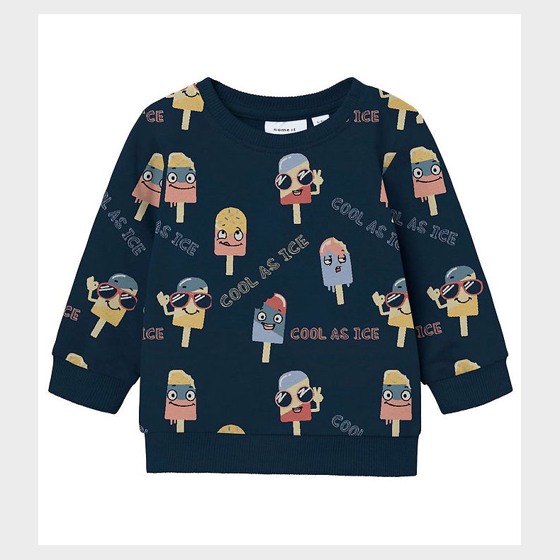 Name It Sweatshirt - NbmHimmel - Dark Sapphire