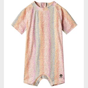 Wheat Badeheldragt - UV40+ - Cas - Rainbow Flowers