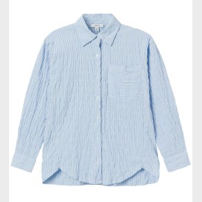 Name It Skjorte - NkfDustripes - Chambray Blue