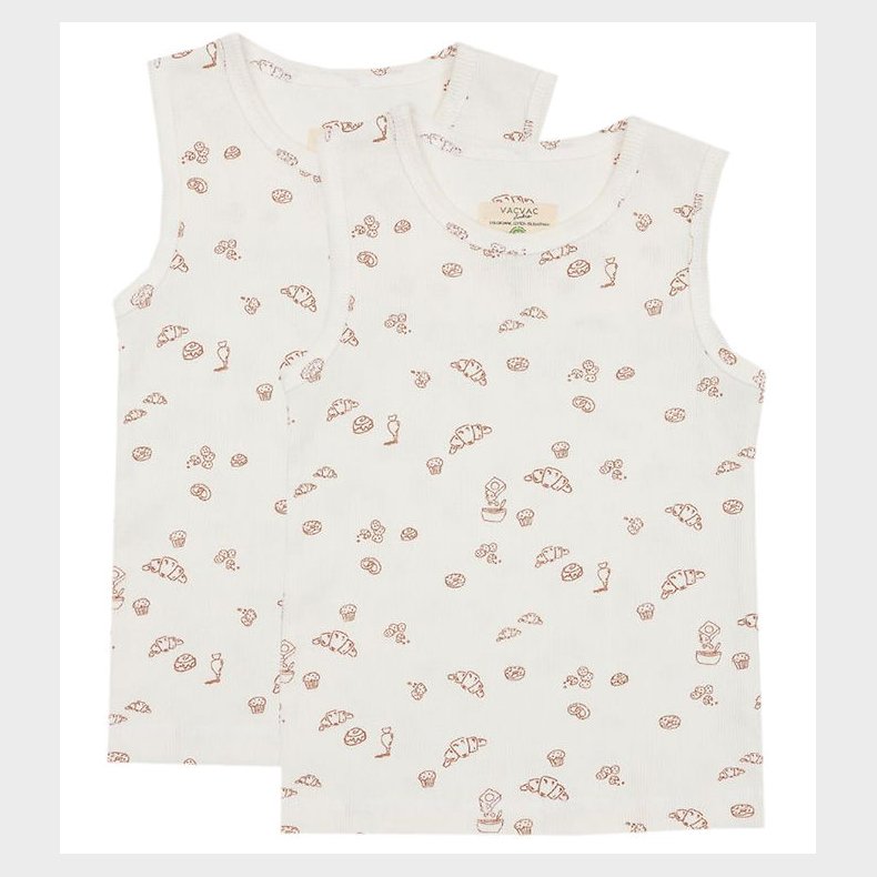 VACVAC Undertr�jer - Carl - Rib - 2 pak - BakersGonnaBake Aop