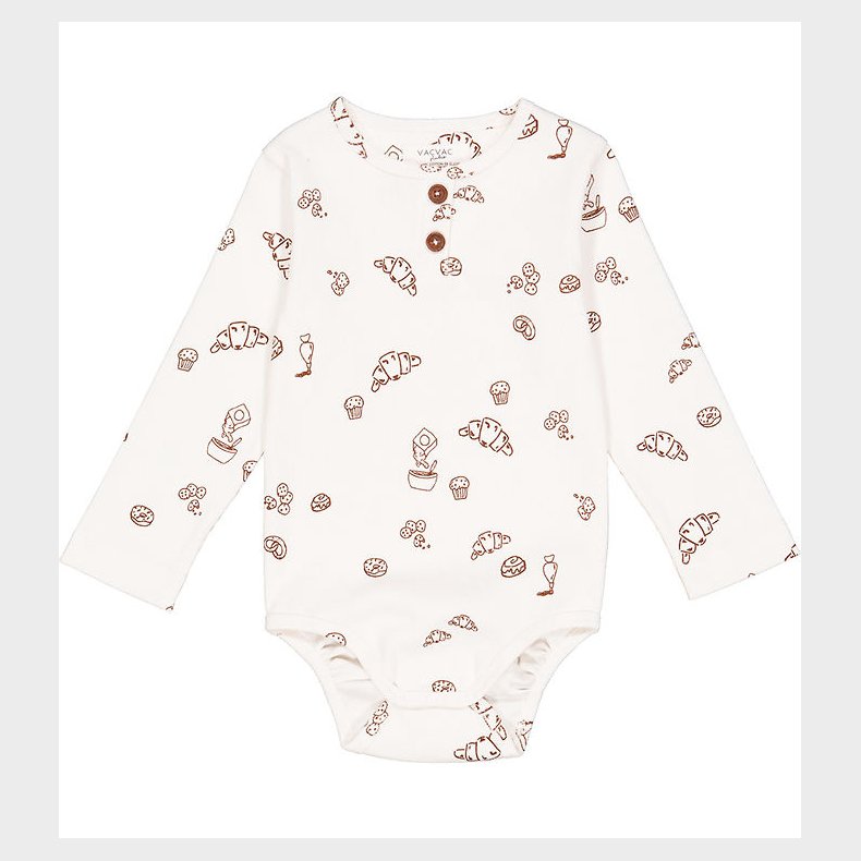 VACVAC Body l/ - Rib - Billie - BakersGonnaBake Aop