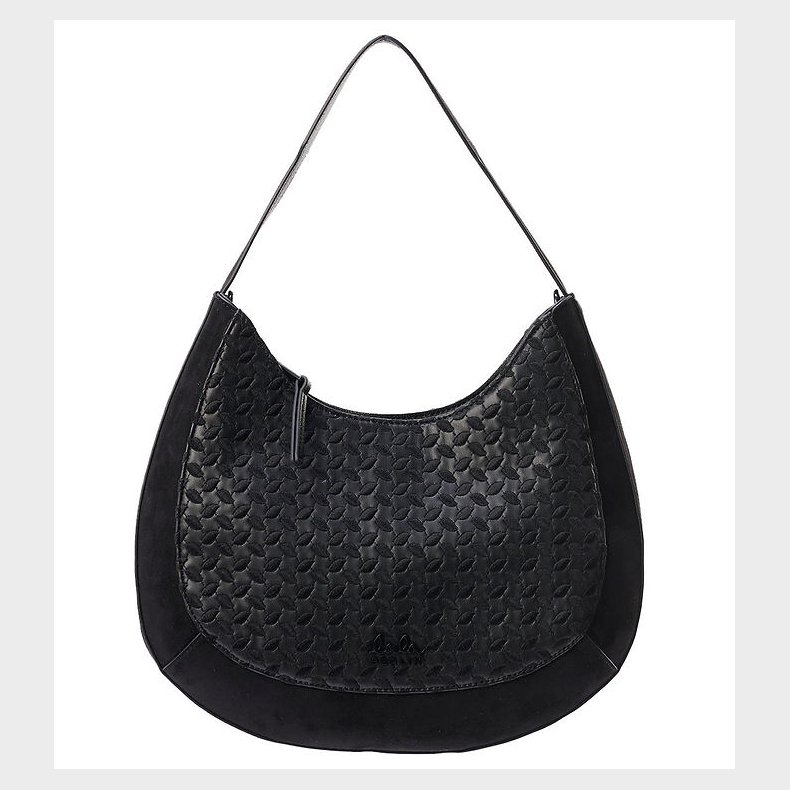Lala Berlin Skuldertaske - Moni - Heritage Embroidery Black